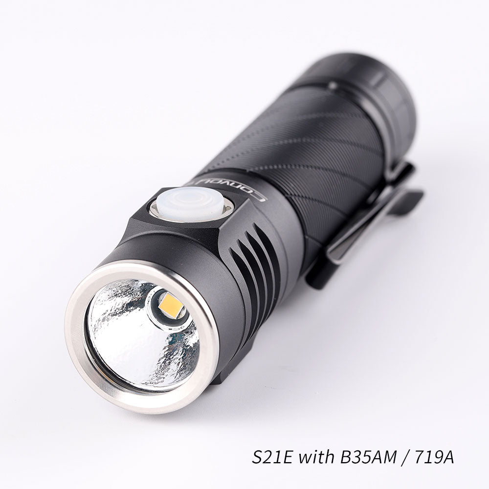 Convoy S21E B35AM Nichia 719A 21700 high CRI R9080 Flashlight Main image