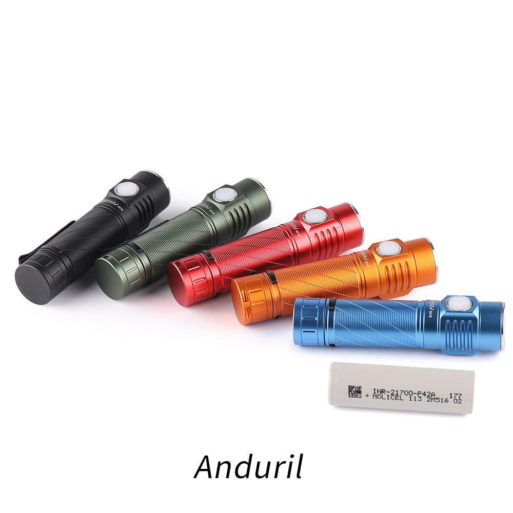 Convoy S21E SST40 SFT40 519A 21700 flashlight with Anduril