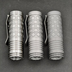 Reylight Dawn Hex- Ti Nichia 519a 4000K 18350 EDC Flashlight
