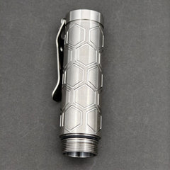 Reylight Dawn Hex- Ti Nichia 519a 4000K 18350 EDC Flashlight