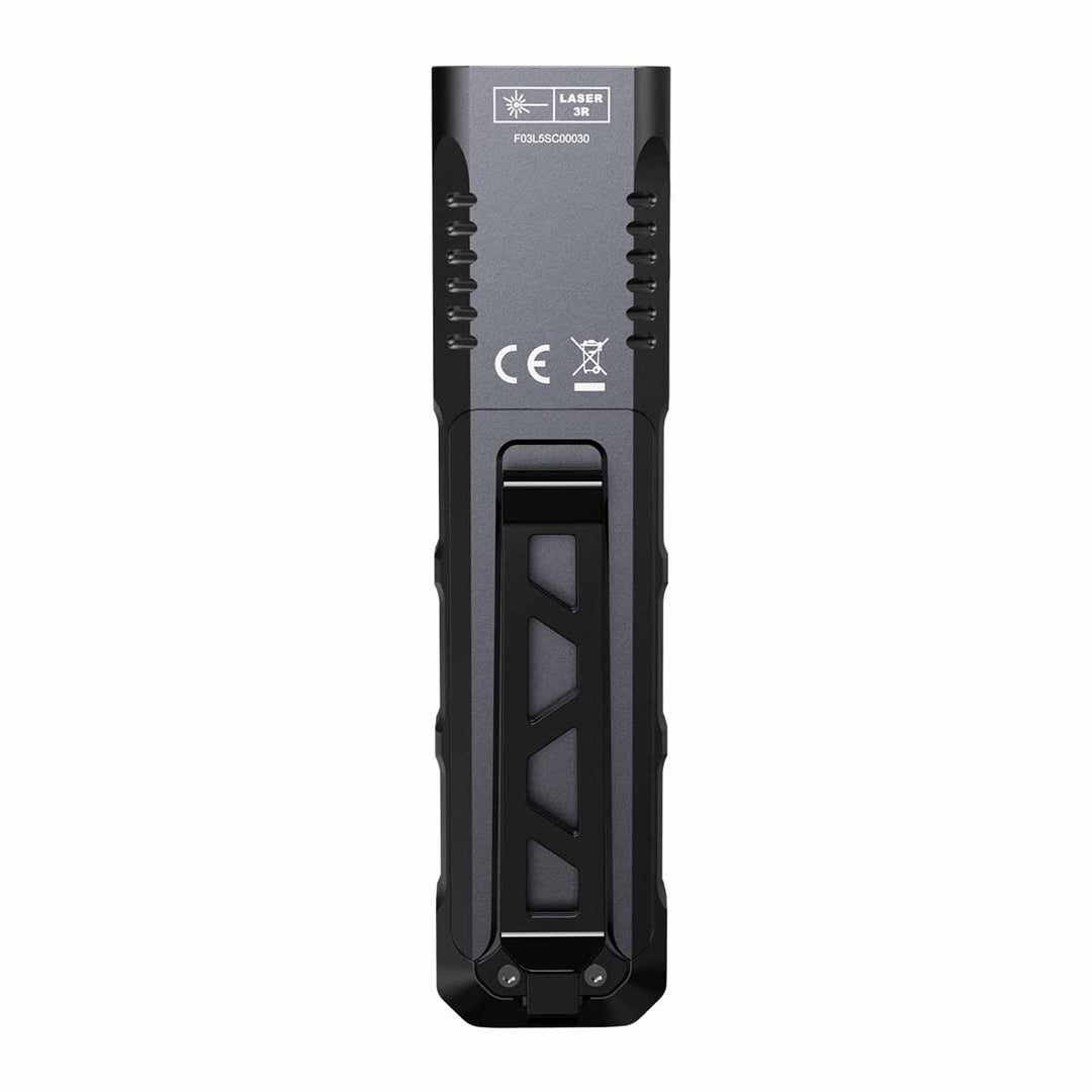 Fenix E08R UE 1600lm Slim Flat Flashlight with Red Light and Laser Fenix