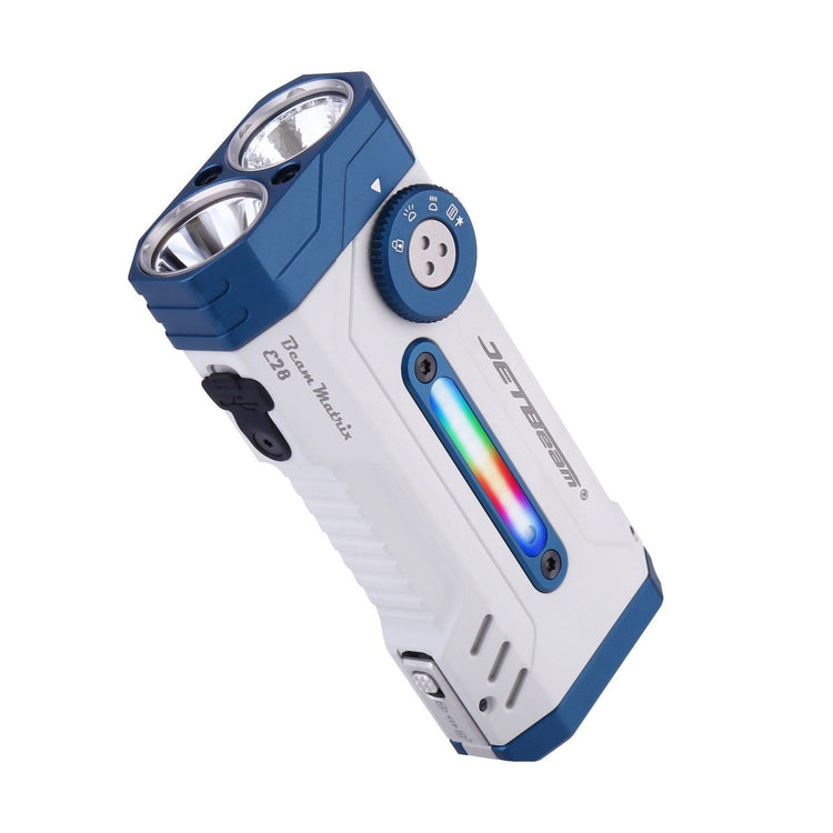 JETBEAM E28 EDC Multi-Function 3300lm Slim Flashlight with Laser