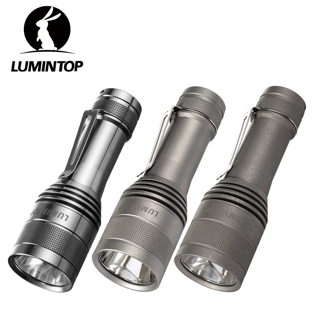 LUMINTOP X9L Titanium LUMINUS SBT90.2 6500lm 810m Thrower LED Flashlight Main image