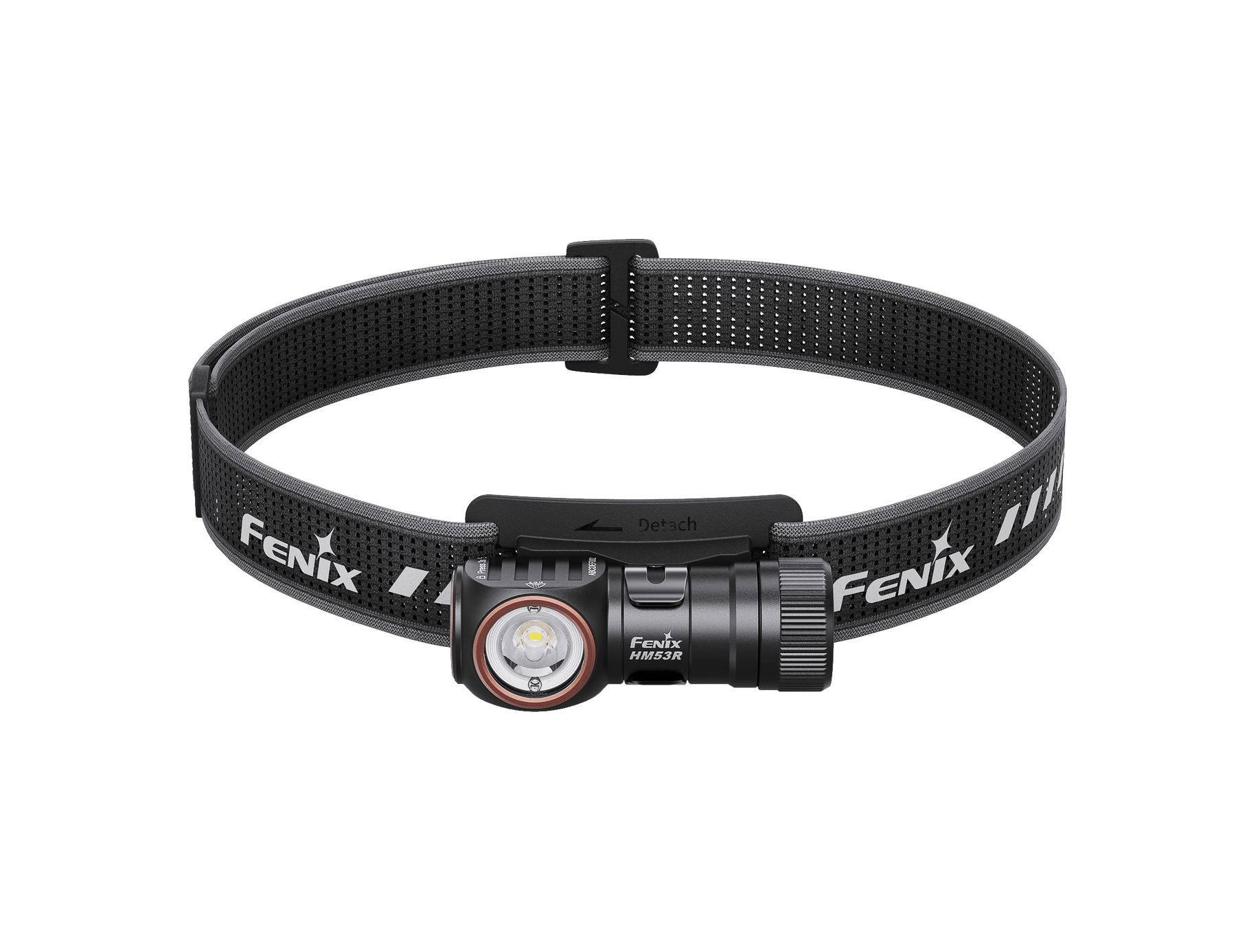 Fenix HM53R 1200lm 158m Rechargeable Headlamp with Red Light