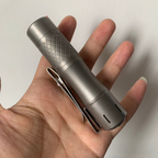 NLIGHTD E1 1000lm 14500 Flashlight Battery Lens Bundle