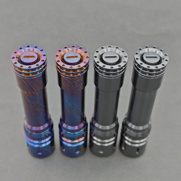 Reylight LANapple-Timascus Zirconium Nichia 519a 14500 EDC