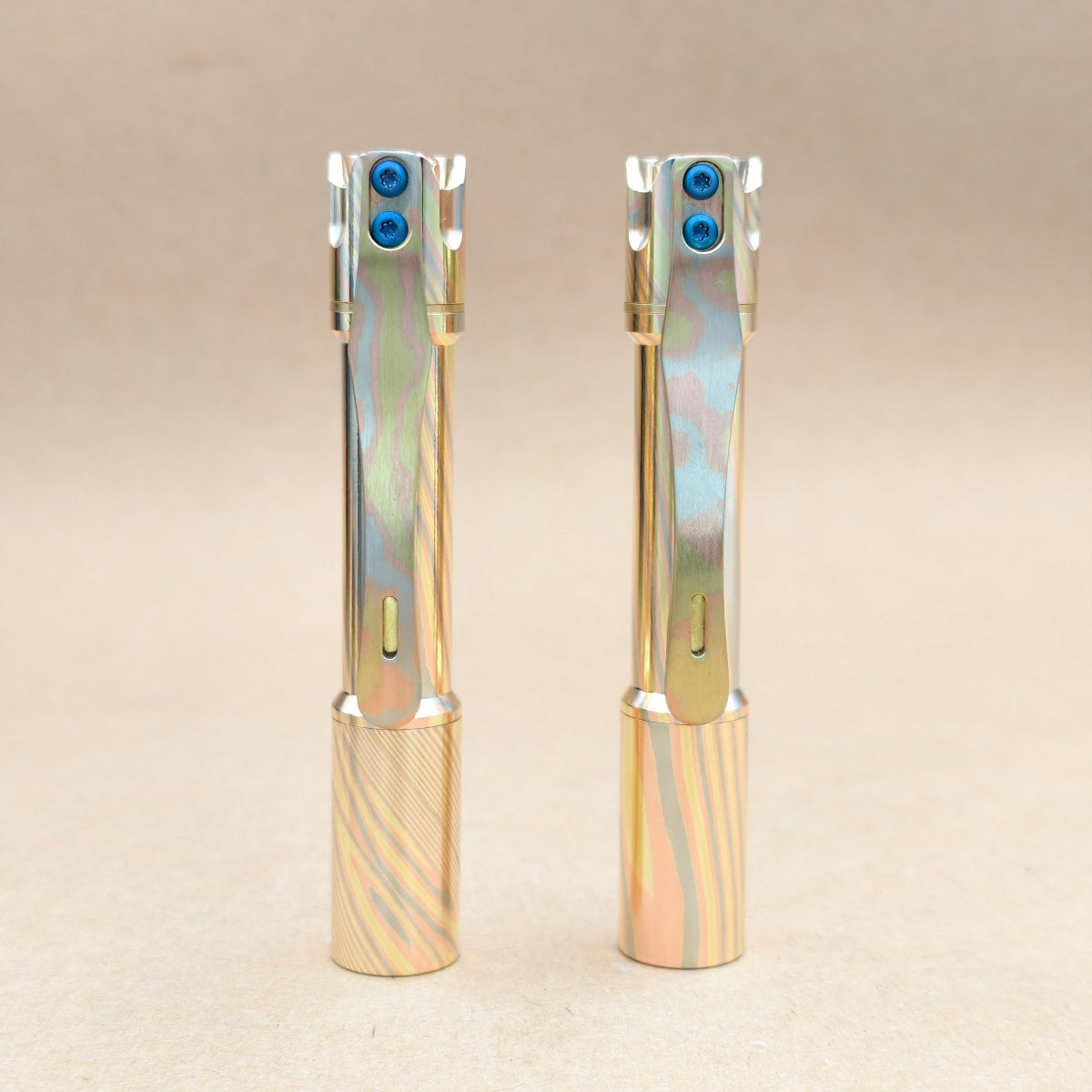 Reylight Pineapple mini MK3 Mokume Nichia 519a 10440 LED Flashlight Reylight