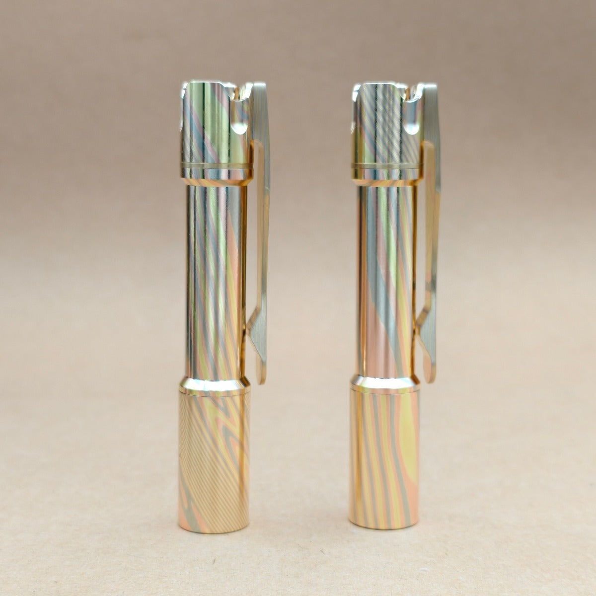 Reylight Pineapple mini MK3 Mokume Nichia 519a 10440 LED Flashlight