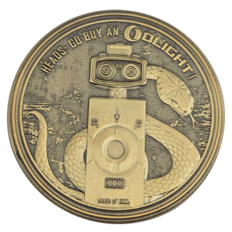 OLIGHT Oclip Ultra Brass Coin