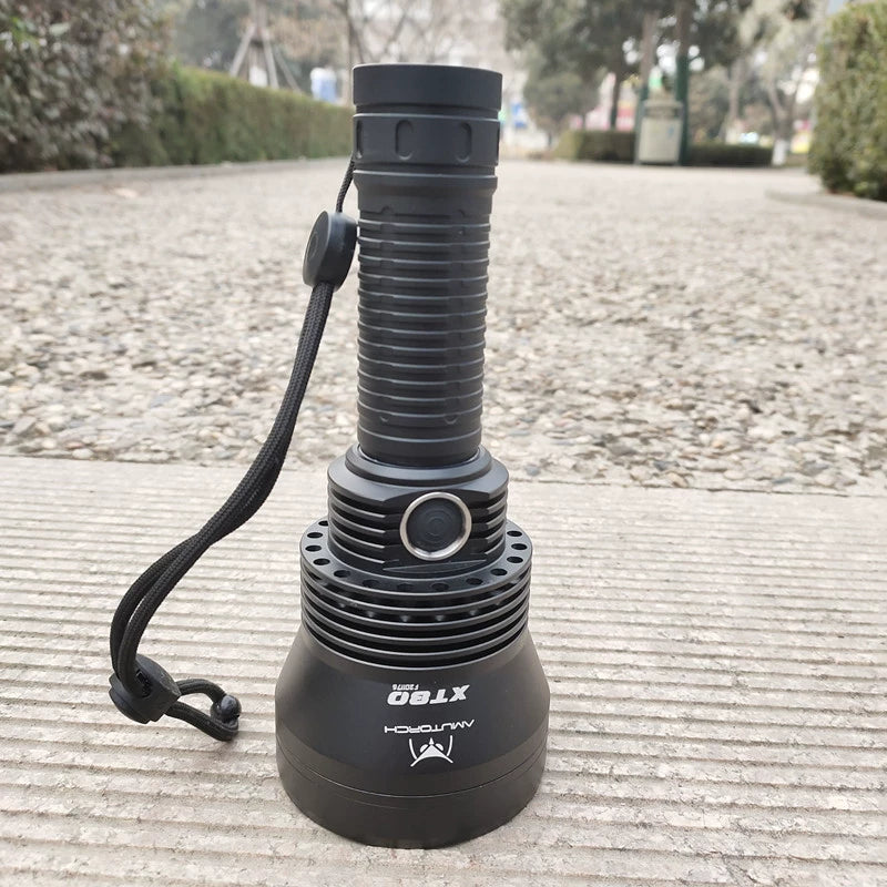 Amutorch XT80 SFT40 2200lm 1200m 26800 Thrower LED Flashlight Amutorch XT80 SFT40 2200lm 1200m 26800 Thrower LED Flashlight