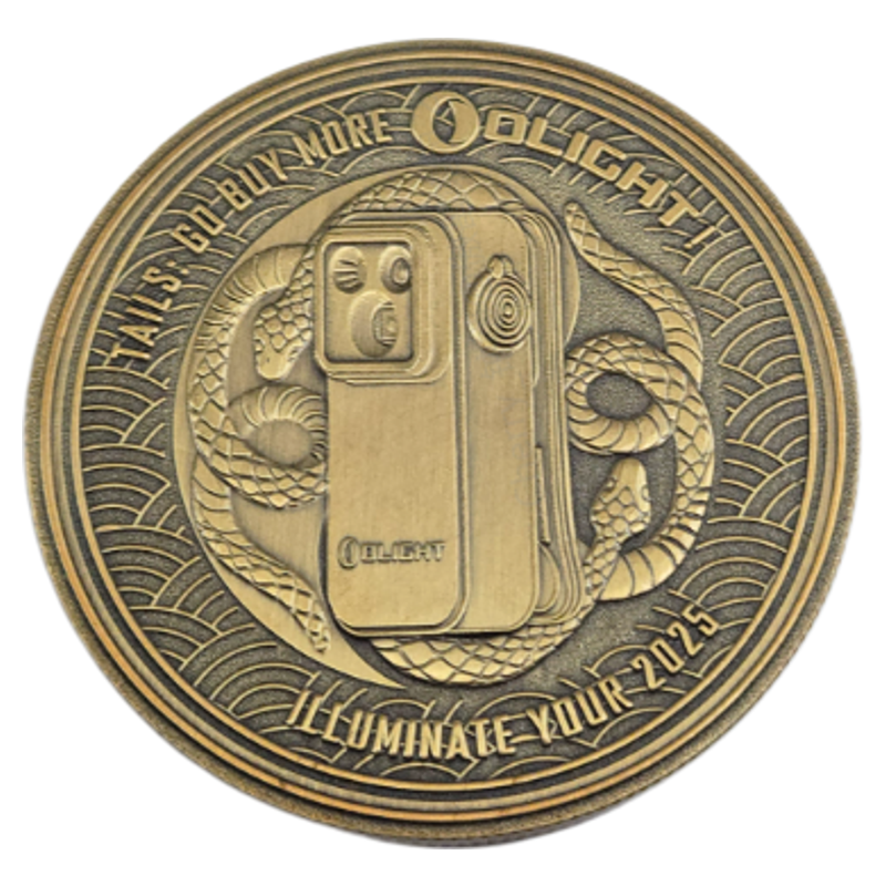 OLIGHT Oclip Ultra Brass Coin Main image