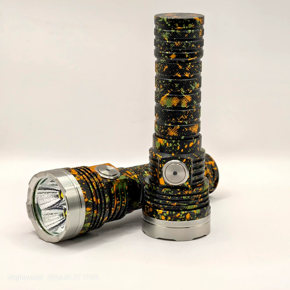 Nightwatch A54Ultra2 30000lm 600m 21700 Flood Flashlight