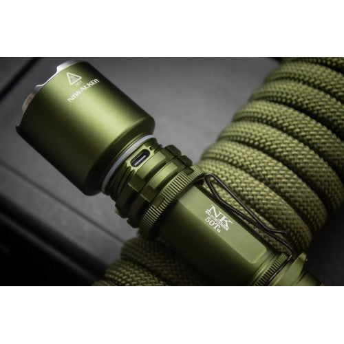 Niwalker N50T v2 2300lm 800m thrower Type-c Rechargeable Tactical Flashlight