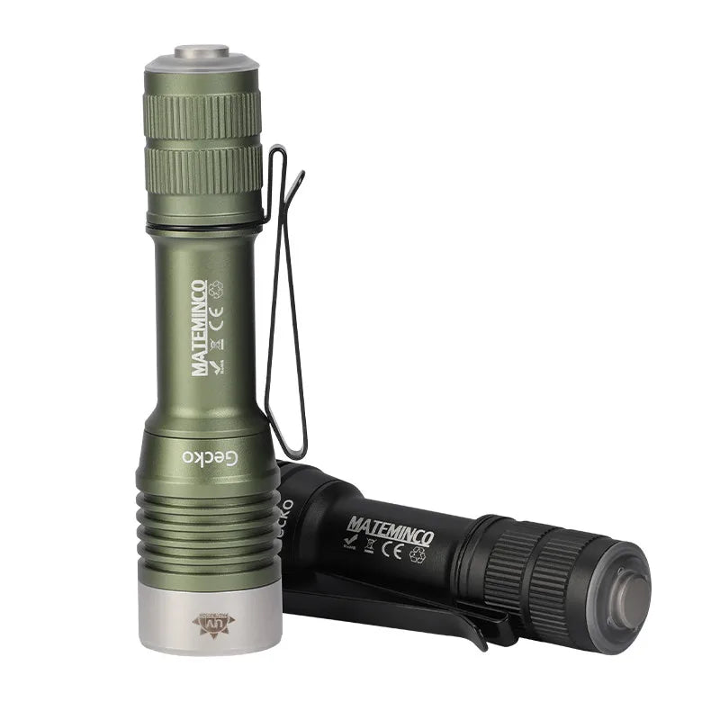 MATEMINCO GECKO 780lm 14500 EDC Flashlight with UV Light