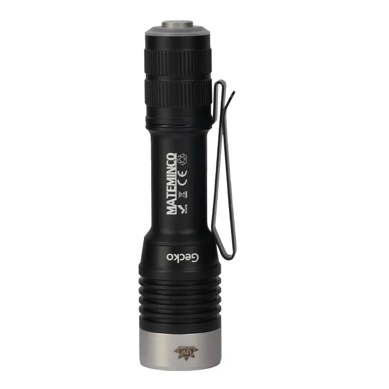 MATEMINCO GECKO 780lm 14500 EDC Flashlight with UV Light