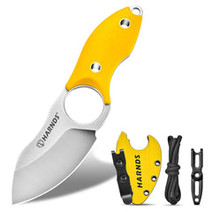 Harnds Eggplant D2 Steel Blade and G10 Handle Pocket Knife