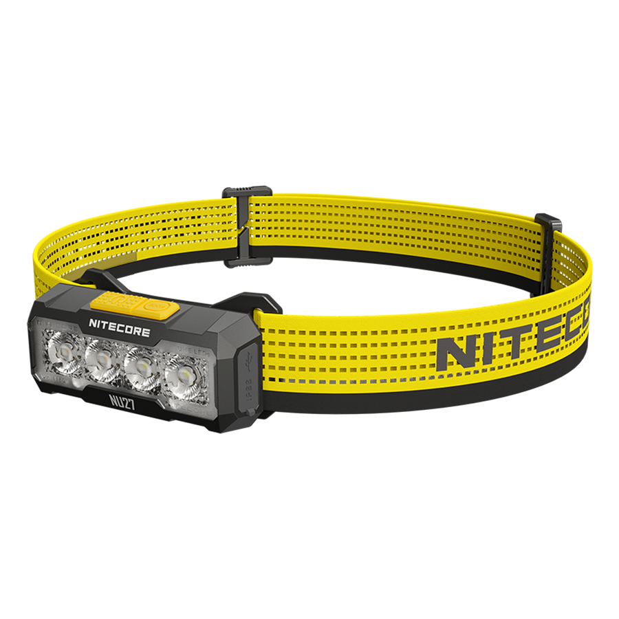 NITECORE NU27 600 Lumen Rechargeable Multi Color Temperature Outdoor Headlamp