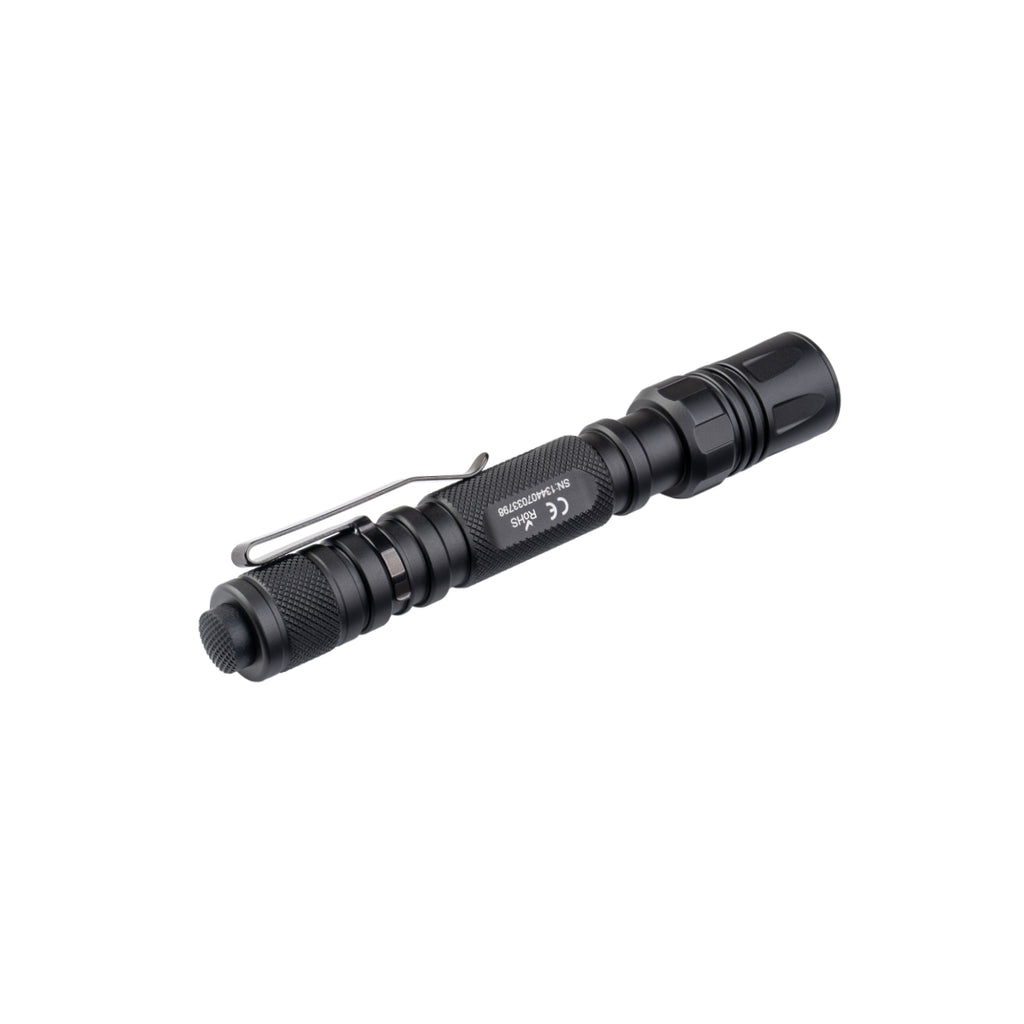 Weltool T15 1400lm 464m Elfin Flutist 14100 14500 LED Tactical Flashlight