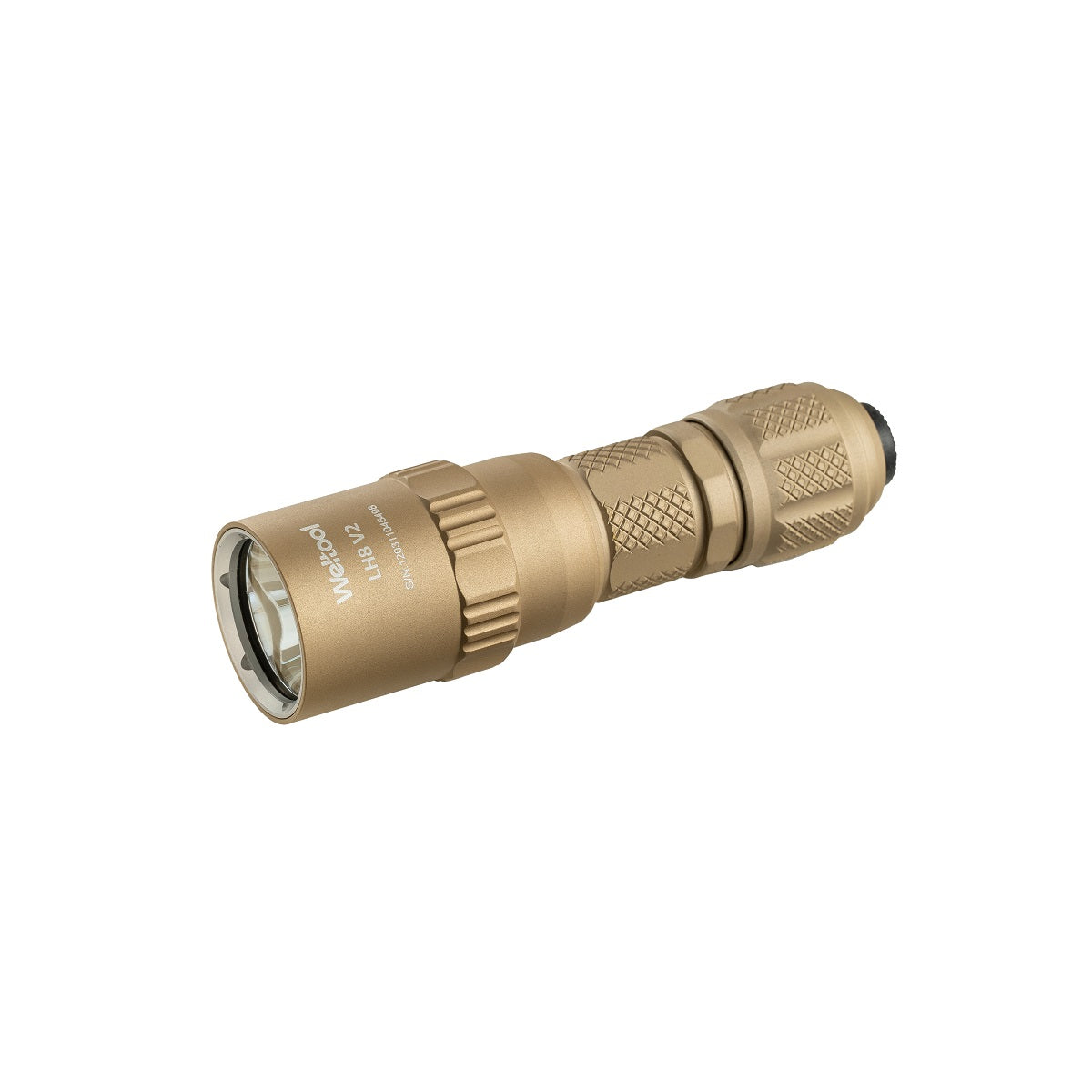 Weltool T16B V2 1520lm 692m 18350 Compact LED Tactical Flashlight