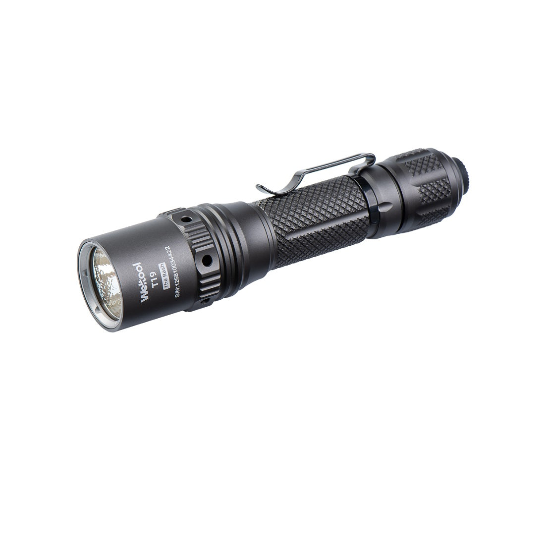 Weltool T19"The Rash" 2050 lumens 90CRI 5000K 18650 Tactical Flashlight
