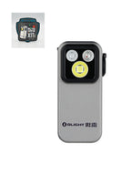 OLIGHT Oclip X1 Titaninum 600lm EDC Flashlight with Floodlight Spotlight and Red Blue Green UV Light OLIGHT