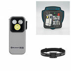 OLIGHT Oclip X1 Titaninum 600lm EDC Flashlight with Floodlight Spotlight and Red Blue Green UV Light OLIGHT