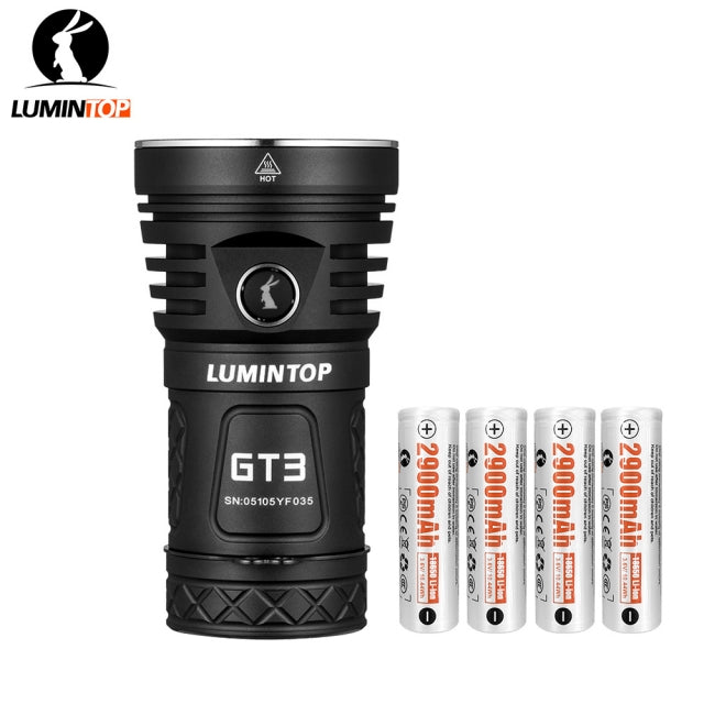 LUMINTOP GT3 V2 21000lm 648m 18650 Searching Flashlight LUMINTOP