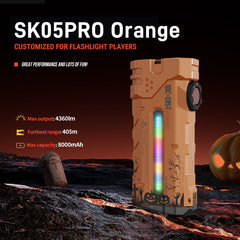 LOOP SK05 PRO 3060lm 405m Thrower Flood Flashlight