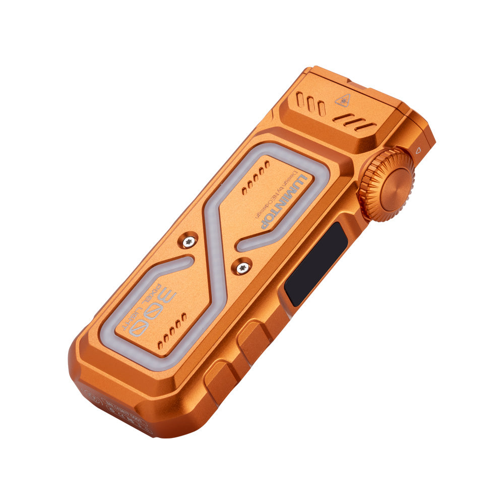 LUMINTOP Pixel Multi-Function 1300lm Laser Pointer UV RGB Light With Fidget Dial Flashlight