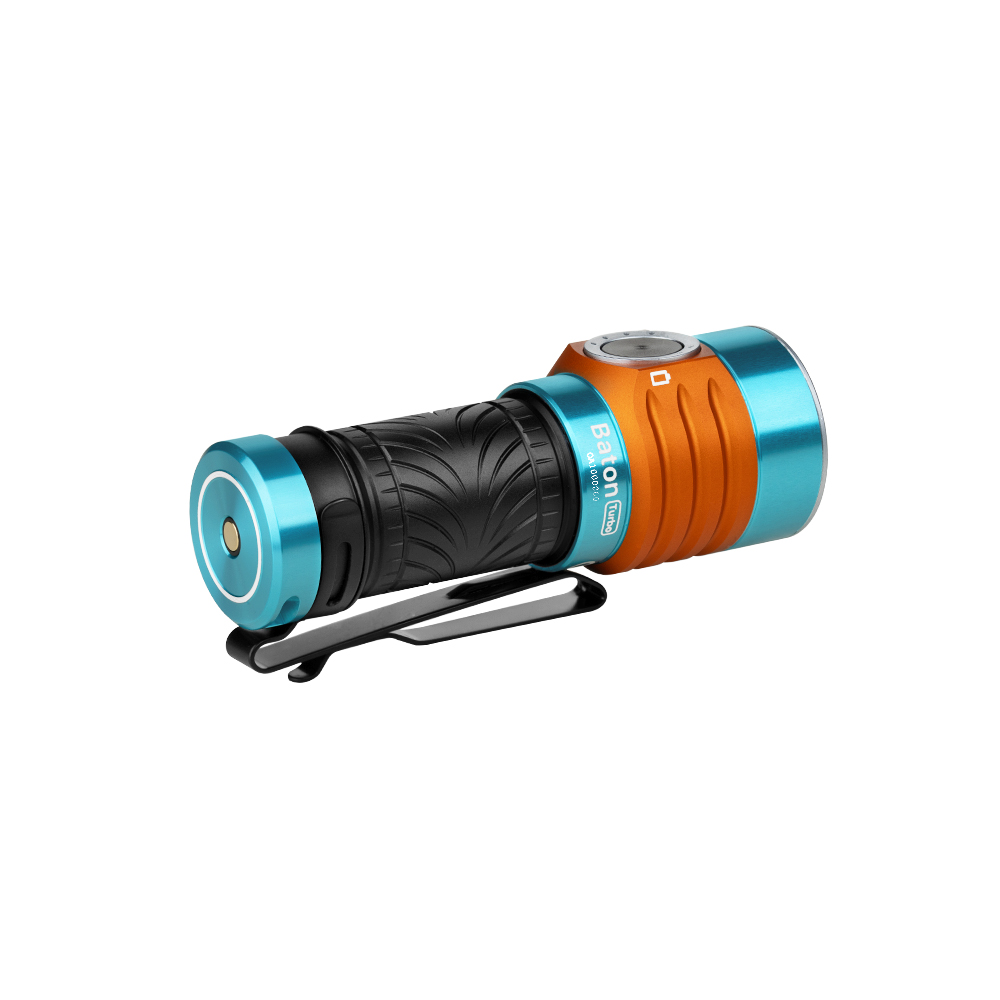 olight flashlight 2017 OLIGHT Baton Turbo Luminus SFT25R 1000lm 510m EDC Thrower Flashlight – Nealsgadgets