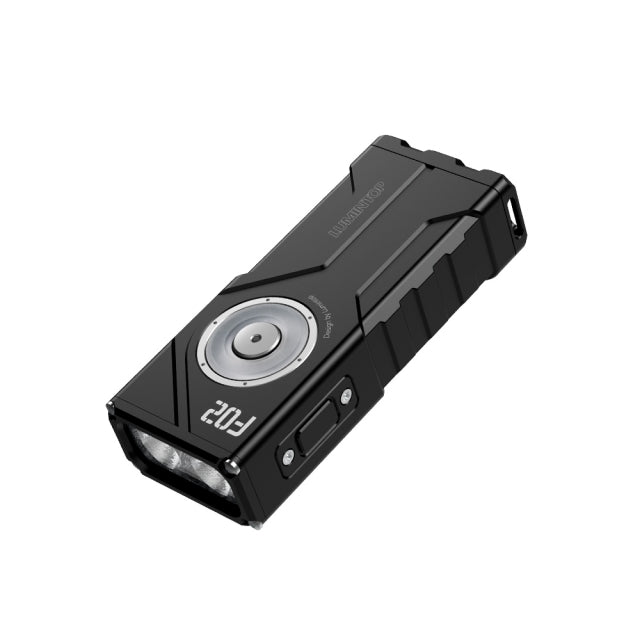 LUMINTOP F02 1000lm Keychain Flashlight with UV RGB and Laser Pointer