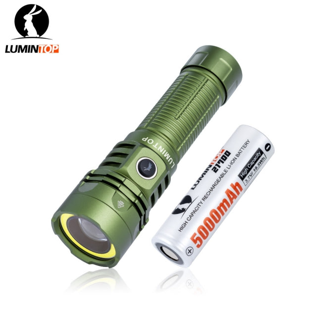 LUMINTOP W1 Max SFT12R COB 800lm 500m 21700 Thrower Flood LED Flashlight
