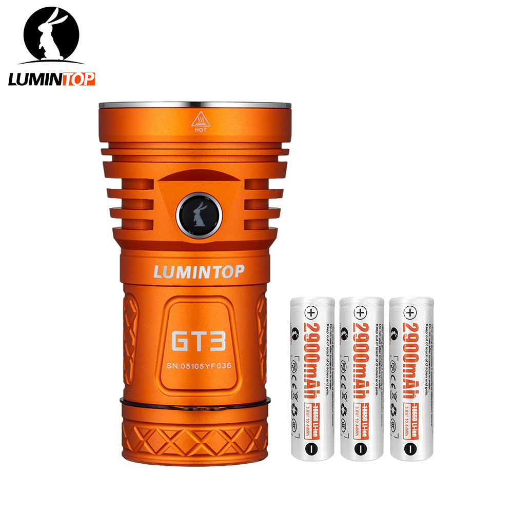 LUMINTOP GT3 V2 21000lm 648m 18650 Searching Flashlight LUMINTOP