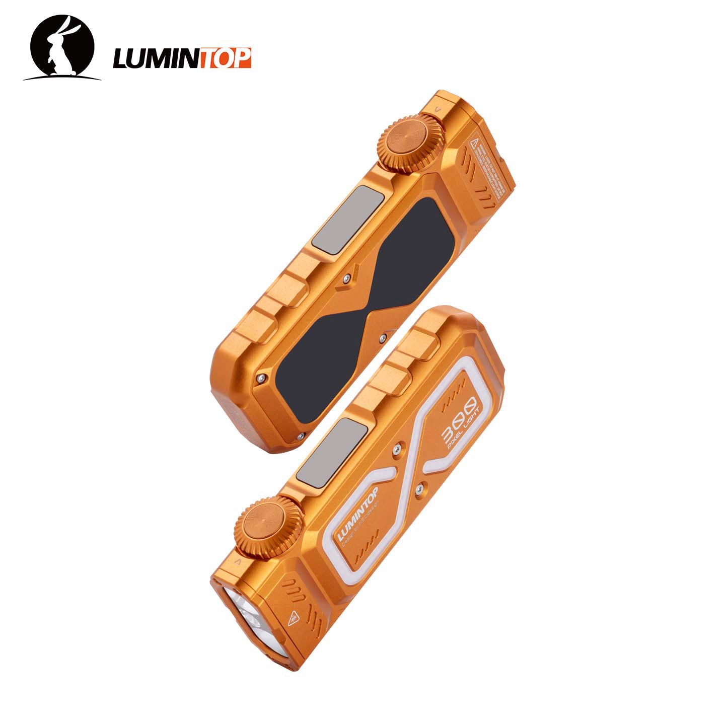 LUMINTOP Pixel Multi-Function 1300lm Laser Pointer UV RGB Light With Fidget Dial Flashlight