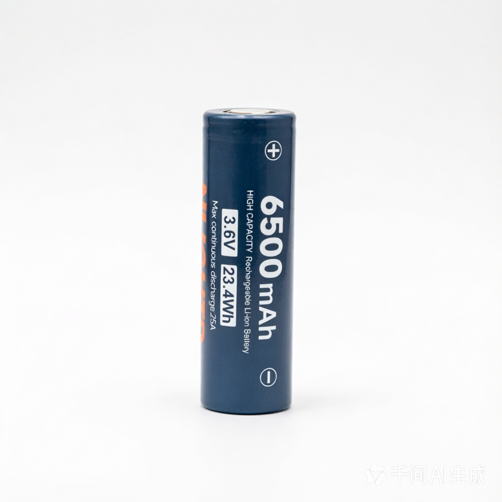NLIGHTD 6500mah 25A 21700 Li-ion Rechargeable Battery 1PC NLIGHTD