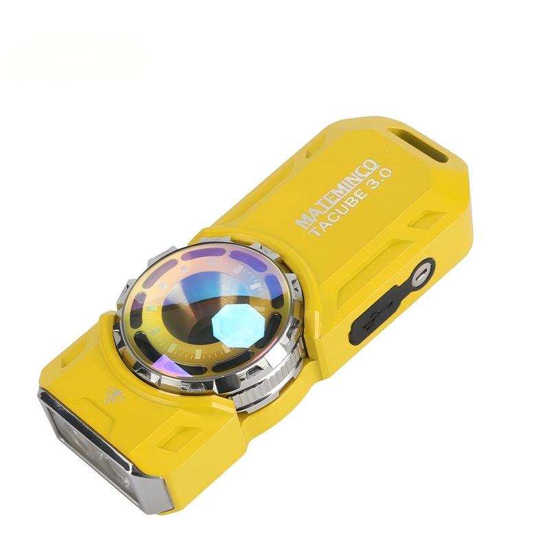 MATEMINCO Tacube 3.0 1550lm Compact Multi-Function Flashlight With RGB