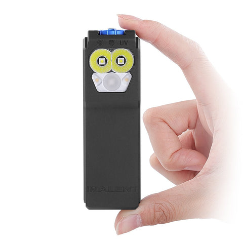 IMALENT GR36 2800lm 486m Peak Clip Flashlight with UV