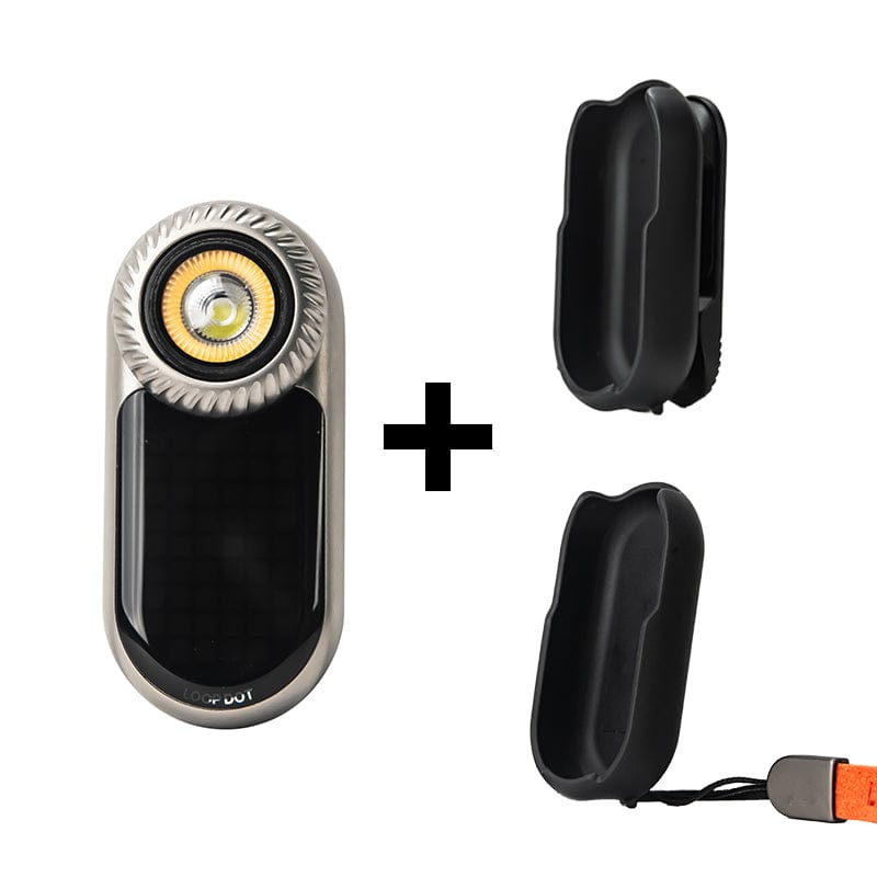 Addressable Loop Flashlight LOOP SK09-LOOPDOT Pixel Display EDC Flashlight With Fidget Dial ...
