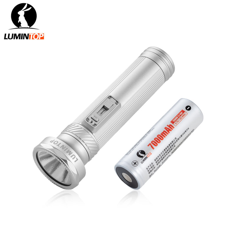 LUMINTOP TIGER Vintage 4000lm 458m Flashlight Nealsgadgets Main image