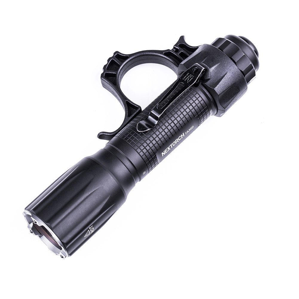 NEXTORCH TA30D 2200lm Tactical One-Step-Strobe Flashlight with FR-1 Ring Main image