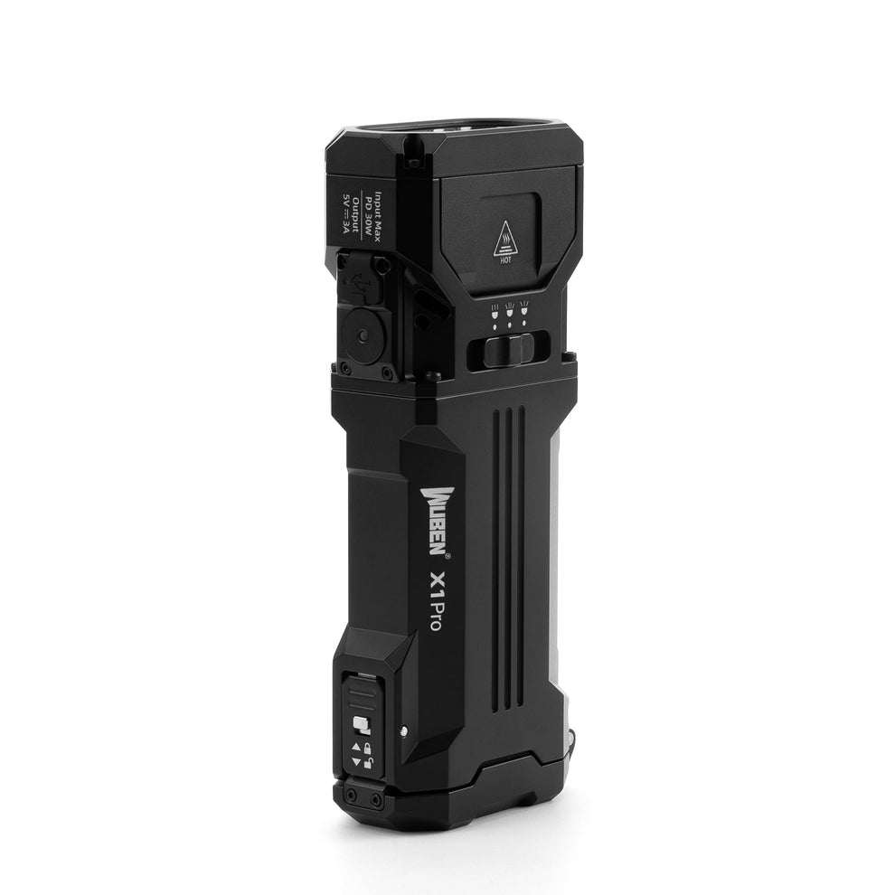 Wuben X1 Pro 12300lm 410m EDC Flashlight – Nealsgadgets