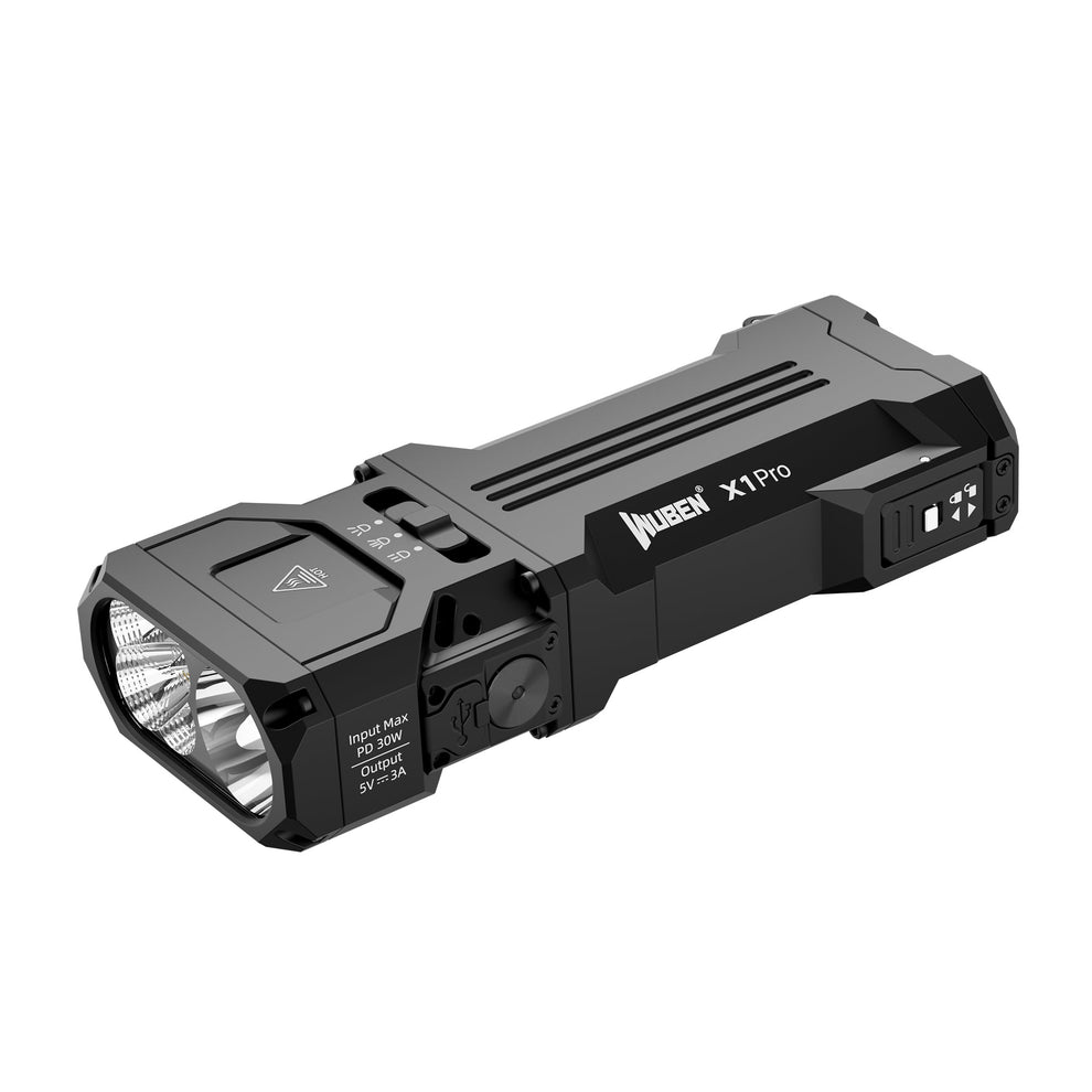 Wuben X1 Pro 12300lm 410m EDC Flashlight – Nealsgadgets