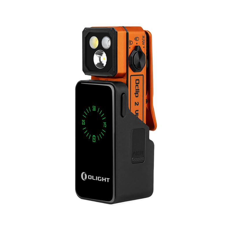 OLIGHT Oclip 2 Ultra 580lm Floodlight Spotlight Clip Flashlight with UV Red Light OLIGHT