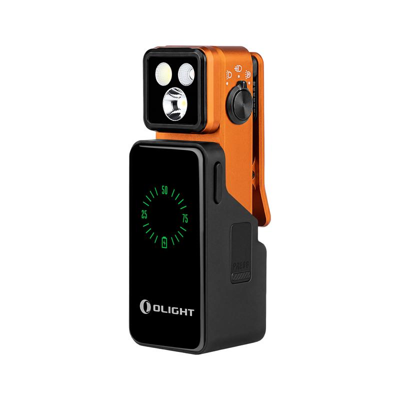 OLIGHT Oclip 2 Pro 530lm Floodlight Spotlight EDC Clip Flashlight with Red Light OLIGHT