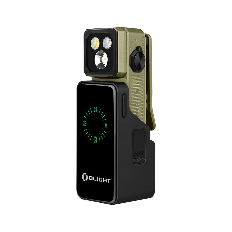 OLIGHT Oclip 2 Ultra 580lm Floodlight Spotlight Clip Flashlight with UV Red Light OLIGHT