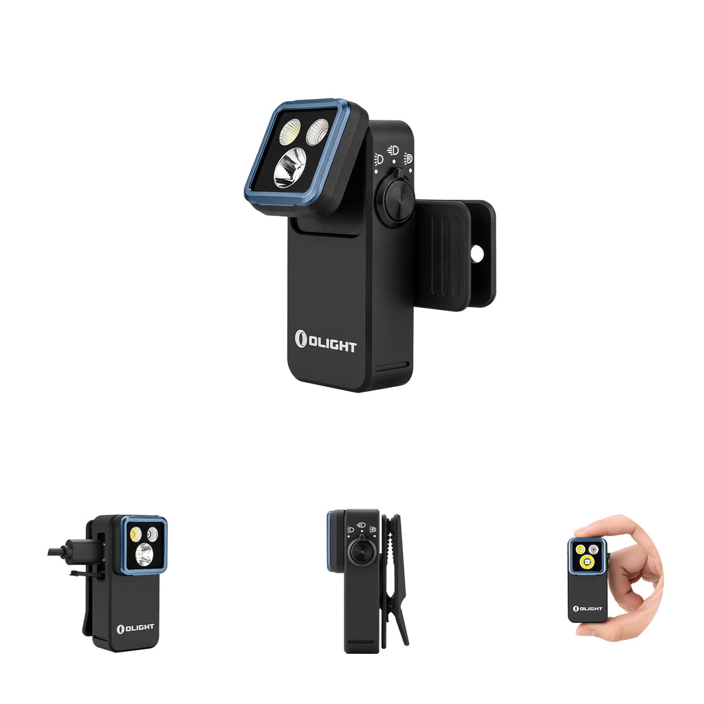 OLIGHT Oclip 2 Pro 530lm Floodlight Spotlight EDC Clip Flashlight with Red Light OLIGHT