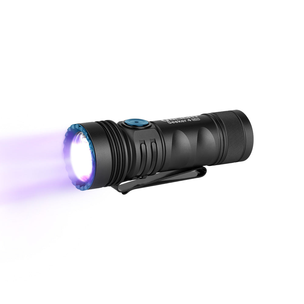 OLIGHT Seeker 4 Mini White and UV LED Flashlight Main image