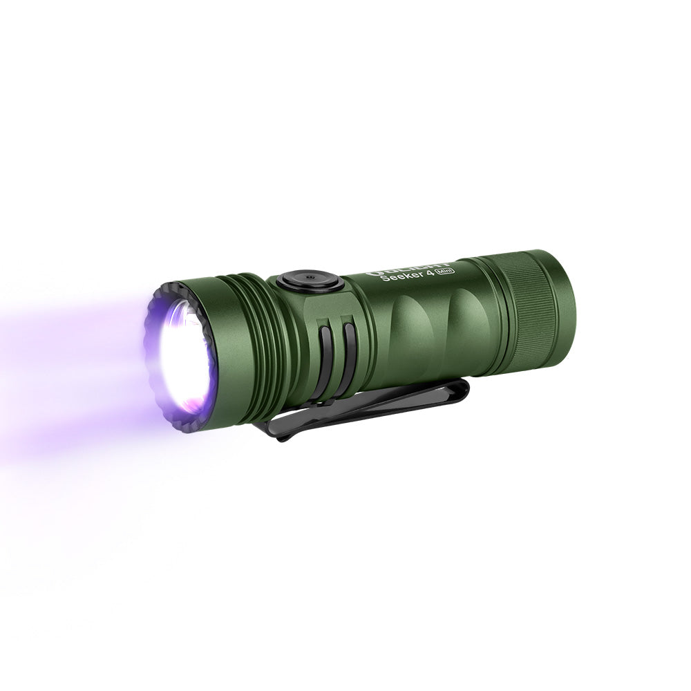 OLIGHT Seeker 4 Mini White and UV LED Flashlight