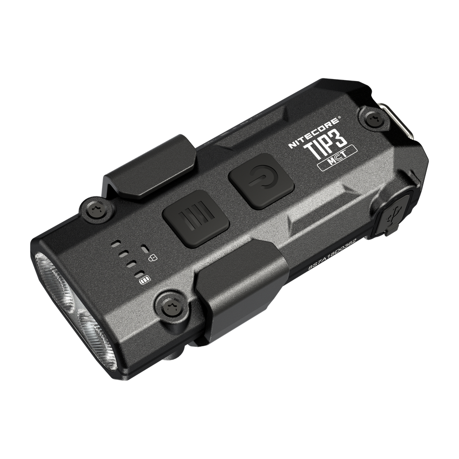 NITECORE TIP3 720lm Rechargeable Keychain Flashlight Multi Color Temperatures