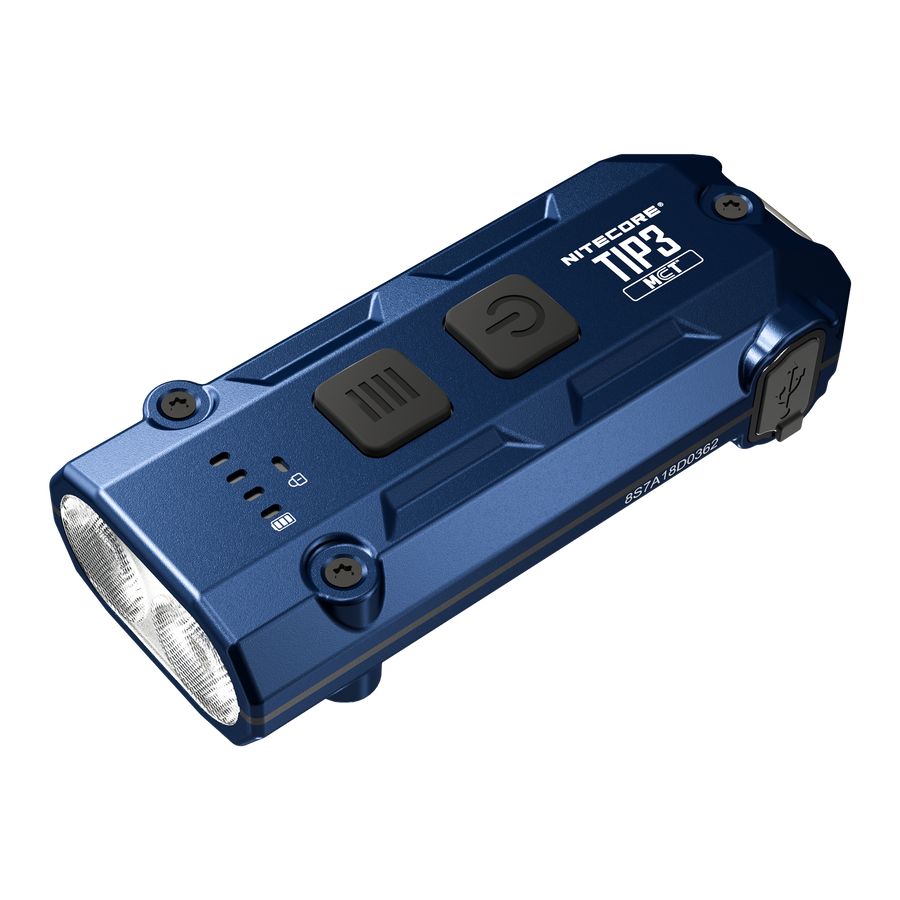 NITECORE TIP3 720lm Rechargeable Keychain Flashlight Multi Color NITECORE TIP3 720lm Rechargeable Keychain Flashlight Multi Color